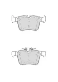 ГКолодки дискового тормоза вес: 1.1 кг JURID купить