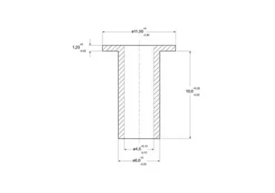 Заклепка, накладки барабанного тормоза JURID купить