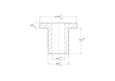 Заклепка, накладки барабанного тормоза JURID купить