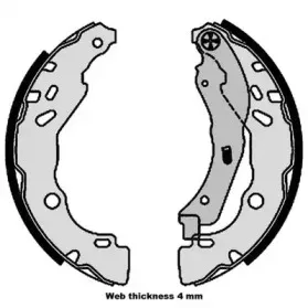 Комплект тормозных колодок JURID купить