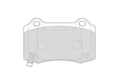 Комплект тормозных колодок, дисковый тормоз JURID купить