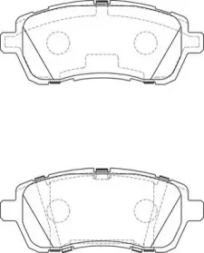 Комплект тормозных колодок, дисковый тормоз JURID купить