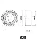 Устройство для натяжения ремня, ремень ГРМ JAPKO купить