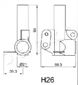 Устройство для натяжения ремня, ремень ГРМ JAPKO купить