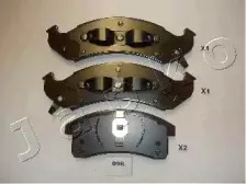 Комплект тормозных колодок, дисковый тормоз JAPKO купить