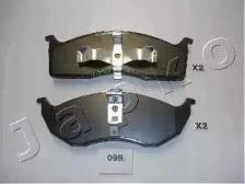 Комплект тормозных колодок, дисковый тормоз JAPKO купить