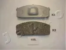 Комплект тормозных колодок, дисковый тормоз JAPKO купить
