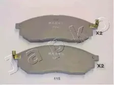 50115 JAPKO-Колодки гальмівні дискові передні JAPKO купить