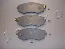 Комплект тормозных колодок, дисковый тормоз JAPKO купить