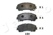 Комплект тормозных колодок, дисковый тормоз JAPKO купить