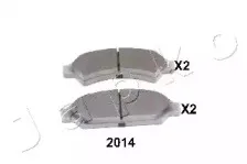Комплект тормозных колодок, дисковый тормоз JAPKO купить