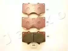 50205 JAPKO-Колодки гальмівні дискові передні JAPKO купить