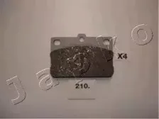 Комплект тормозных колодок, дисковый тормоз JAPKO купить