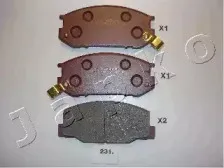 Комплект тормозных колодок, дисковый тормоз JAPKO купить