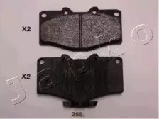 Комплект тормозных колодок, дисковый тормоз JAPKO купить