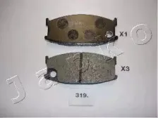 Комплект тормозных колодок, дисковый тормоз JAPKO купить