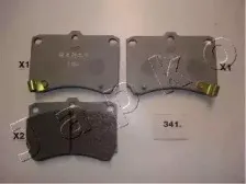 Комплект тормозных колодок, дисковый тормоз JAPKO купить