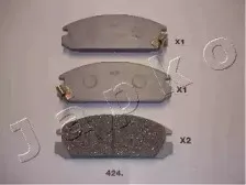 Комплект тормозных колодок, дисковый тормоз JAPKO купить