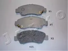 Комплект тормозных колодок, дисковый тормоз JAPKO купить