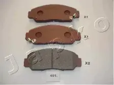 Комплект тормозных колодок, дисковый тормоз JAPKO купить