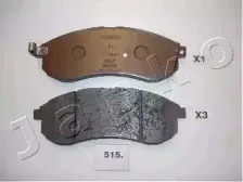 50515 JAPKO - Гальмівні колодки до дисків JAPKO купить