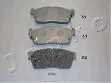 Комплект тормозных колодок, дисковый тормоз JAPKO купить