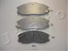 50H05 JAPKO-Колодки гальмівні дискові передні JAPKO купить