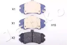 Комплект тормозных колодок, дисковый тормоз JAPKO купить