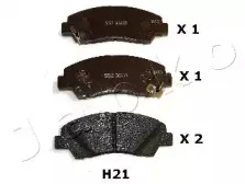 Комплект тормозных колодок, дисковый тормоз JAPKO купить