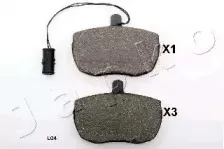 Комплект тормозных колодок, дисковый тормоз JAPKO купить