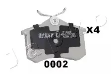 Комплект тормозных колодок, дисковый тормоз JAPKO купить