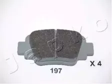 Комплект тормозных колодок, дисковый тормоз JAPKO купить