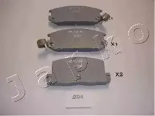 Комплект тормозных колодок, дисковый тормоз JAPKO купить