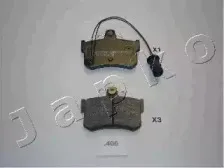 Комплект тормозных колодок, дисковый тормоз JAPKO купить