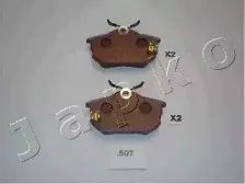 51507 JAPKO-Колодки гальмівні дискові JAPKO купить