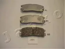 Комплект тормозных колодок, дисковый тормоз JAPKO купить