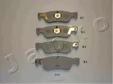 Комплект тормозных колодок, дисковый тормоз JAPKO купить