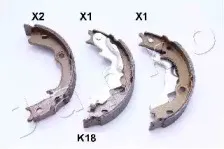 Комплект тормозных колодок, стояночная тормозная система JAPKO купить