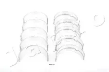 Комплект подшипников коленчатого вала JAPKO купить