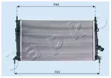 Радиатор, охлаждение двигателя JAPKO купить
