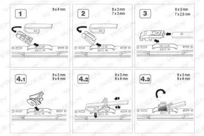 Щетка стеклоочистителя WEEN купить