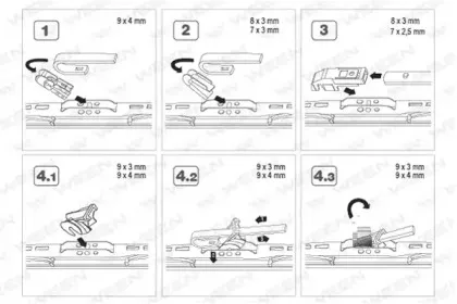 Щетка стеклоочистителя WEEN купить