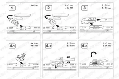 Щетка стеклоочистителя WEEN купить