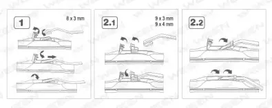 Щетка стеклоочистителя WEEN купить