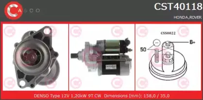 Стартер CASCO купить