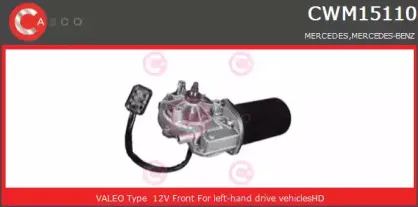 Двигатель стеклоочистителя CASCO купить