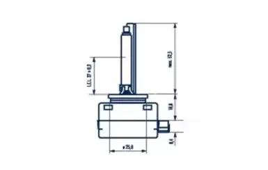 840103000 NARVA Лампа D1S 85V 35W XENSTART XENON NARVA купить