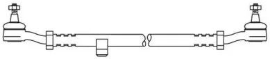 Поперечная рулевая тяга FRAP купить