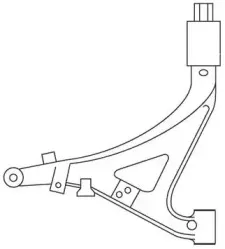 Рычаг независимой подвески колеса, подвеска колеса FRAP купить