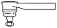 Наконечник поперечной рулевой тяги FRAP купить